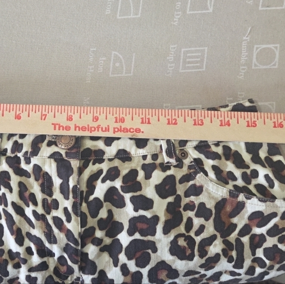 JONES NEW YORK Sport Stretch Womens Size 6 Animal Print Pencil Skirt - Picture 5 of 8